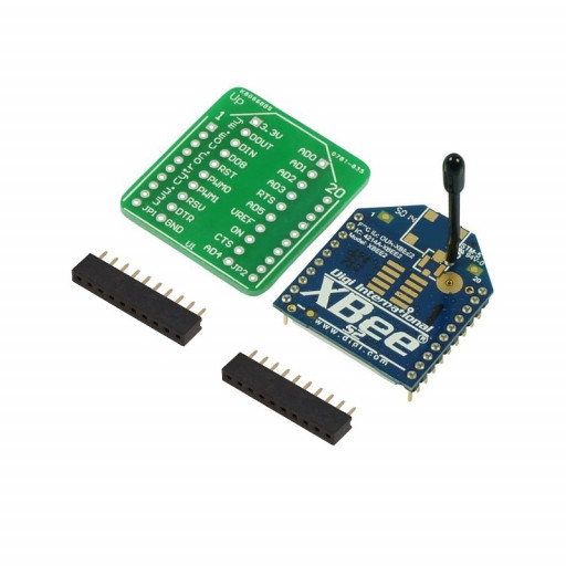 XBee/Pro Breakout Board 3.3V to 5V MCU Pitch 0.1" DIP Adapter w 3 LED Indicator