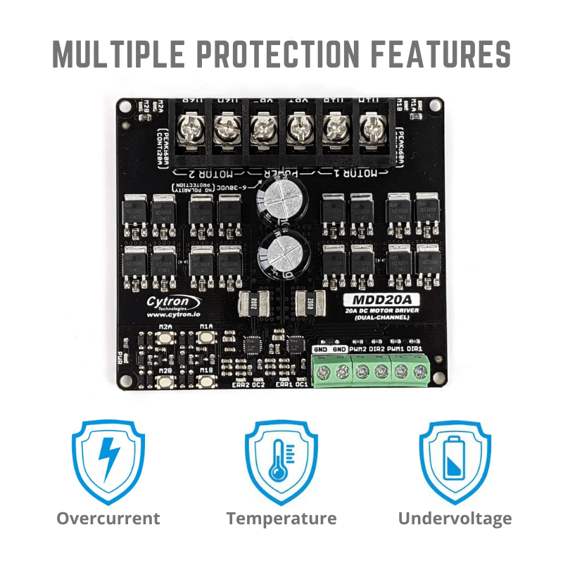 mdd20a multiple protection features